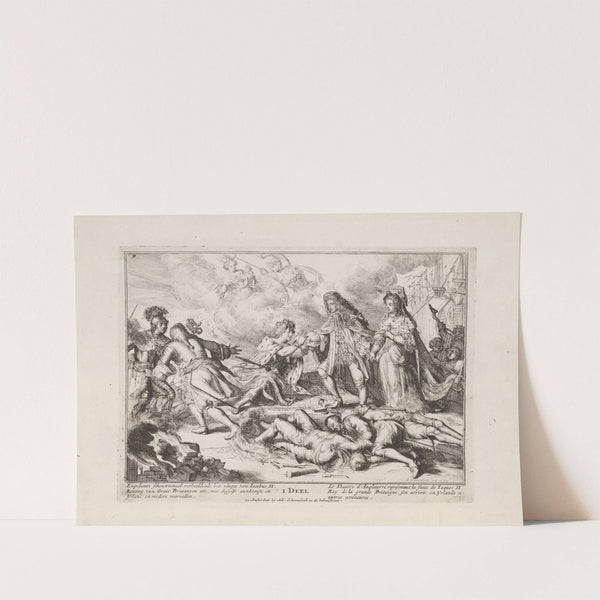 Engelants schouwtoneel – Le theatre d’Angleterre Pl.01 (1692) by Pieter Pickaert