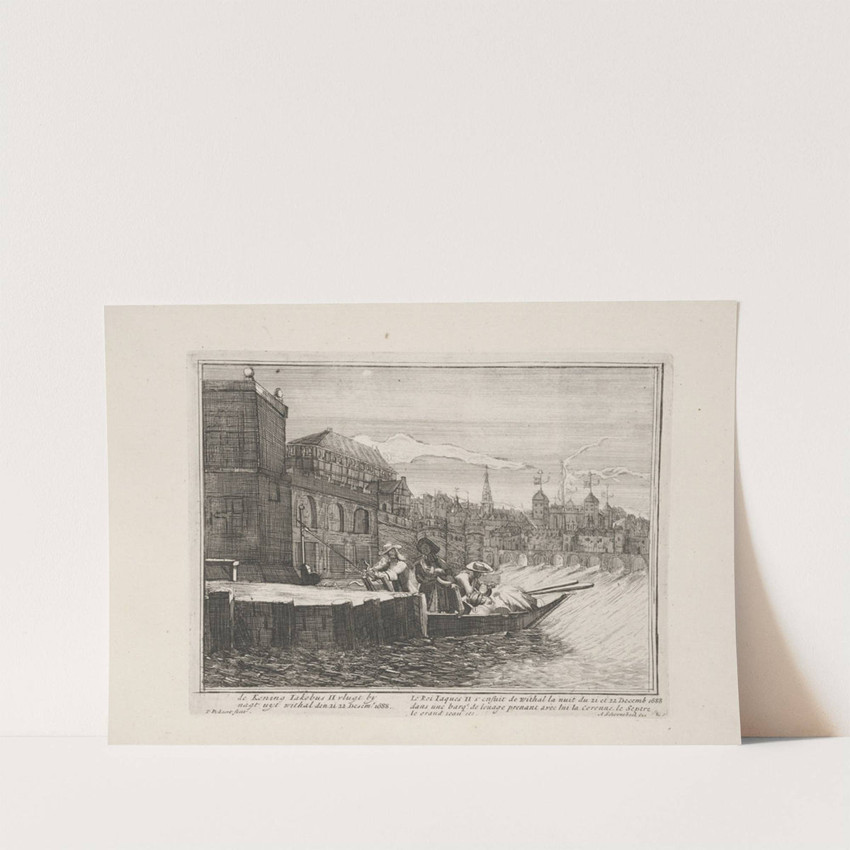 Engelants schouwtoneel – Le theatre d’Angleterre Pl.12 (1692) by Pieter Pickaert