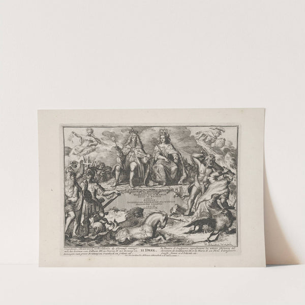 Engelants schouwtoneel – Le theatre d’Angleterre Pl.22 (1692) by Pieter Pickaert