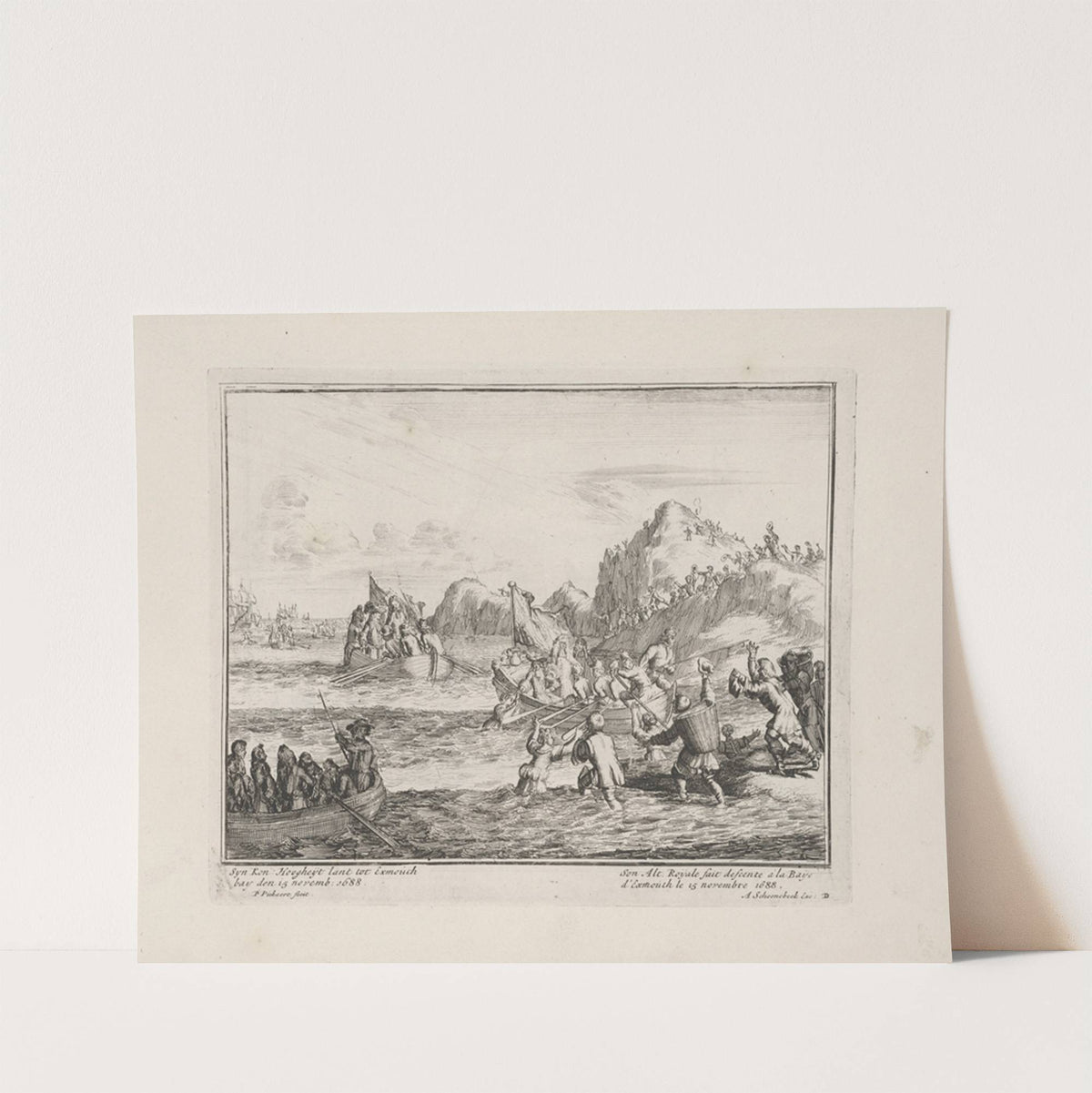 Engelants schouwtoneel – Le theatre d’Angleterre Pl.26 (1692) by Pieter Pickaert