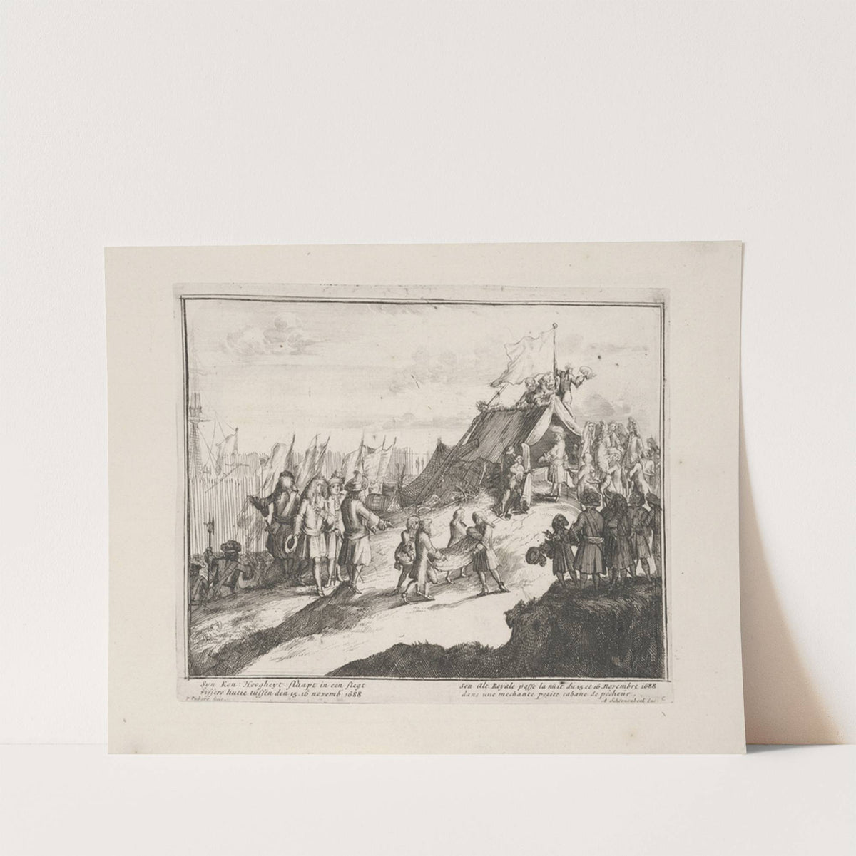 Engelants schouwtoneel – Le theatre d’Angleterre Pl.27 (1692) by Pieter Pickaert