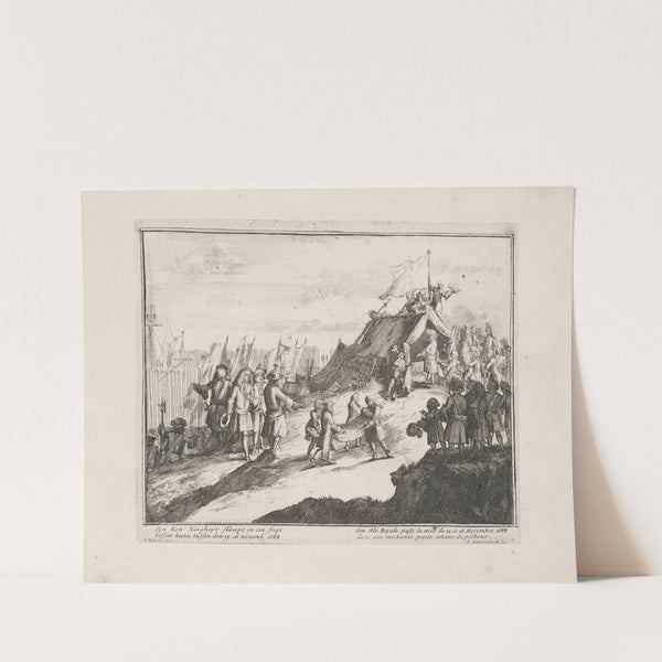 Engelants schouwtoneel – Le theatre d’Angleterre Pl.27 (1692) by Pieter Pickaert