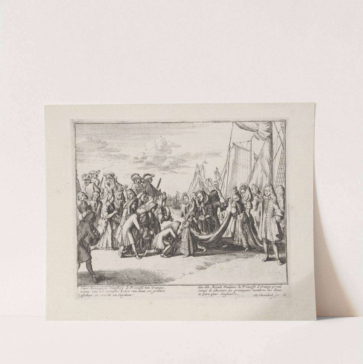 Engelants schouwtoneel – Le theatre d’Angleterre Pl.29 (1692) by Pieter Pickaert
