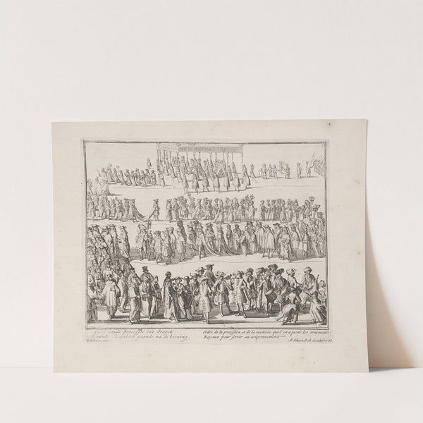 Engelants schouwtoneel – Le theatre d’Angleterre Pl.34 (1692) by Pieter Pickaert