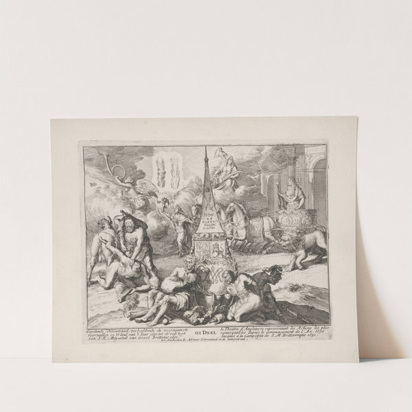 Engelants schouwtoneel – Le theatre d’Angleterre Pl.41 (1692) by Pieter Pickaert