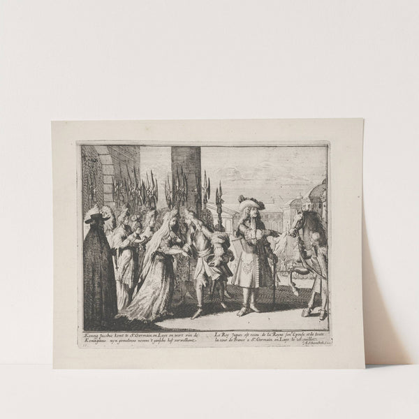 Engelants schouwtoneel – Le theatre d’Angleterre Pl.50 (1692) by Pieter Pickaert