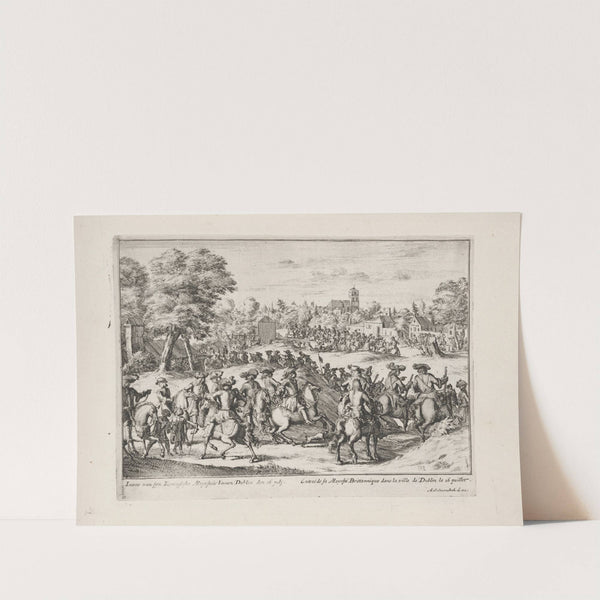 Engelants schouwtoneel – Le theatre d’Angleterre Pl.51 (1692) by Pieter Pickaert