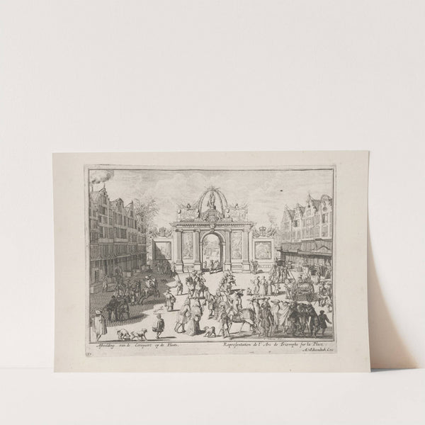 Engelants schouwtoneel – Le theatre d’Angleterre Pl.55 (1692) by Pieter Pickaert