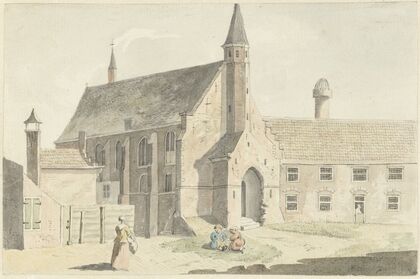 Engelse kerk te Leiden