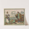 Engelse Quakers en tabak planters aende Barbados (1700-1709) by Carel Allard