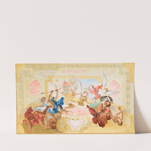 Engelssturz (1830-1832) by Johann Peter Krafft