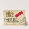 Englisches Café. Kurfürstendamm 12 (1911) by Hans Lindenstaedt