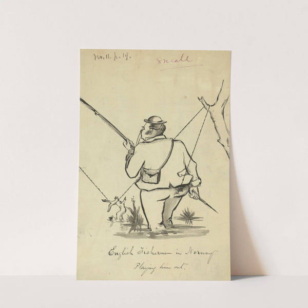 English fisherman in Norway. Playing him out by Bayard Taylor