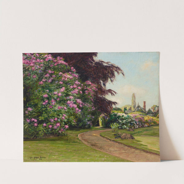 English Garden (1904) by George Gardner Symons