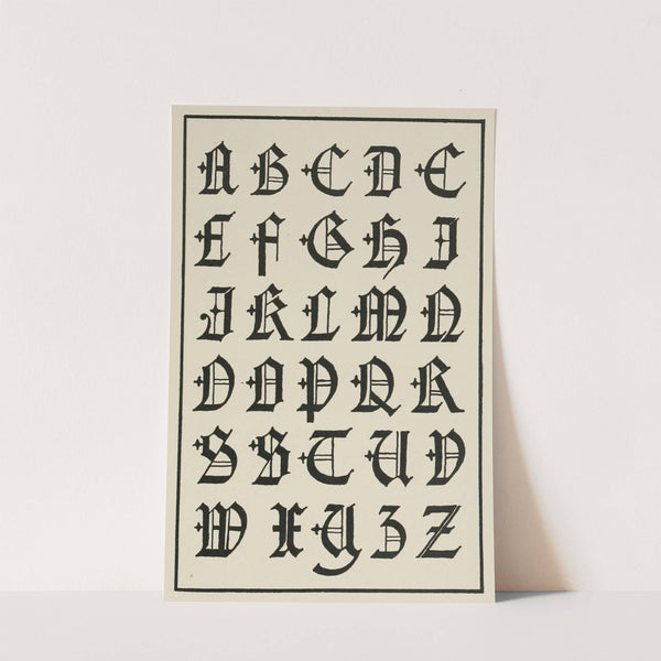 English Gothic Capitals by Frank Chouteau Brown