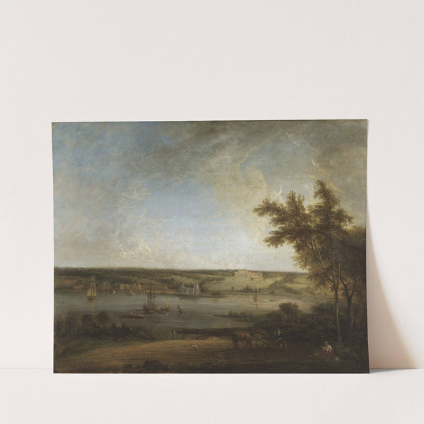 English Landscape from Mistley Hall, Essex by Elias Martin