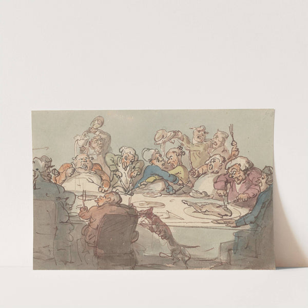 English ordinary by Thomas Rowlandson