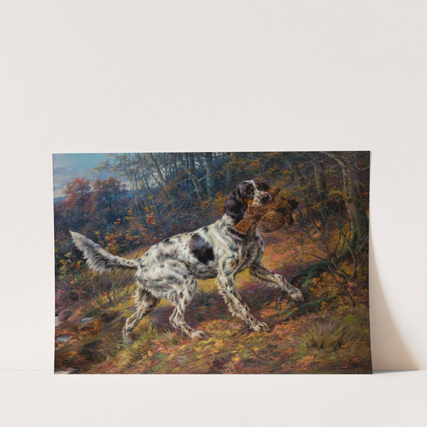 English Setter with Grouse by Edmund Henry Osthaus