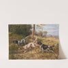 English Setters in Field by Edmund Henry Osthaus