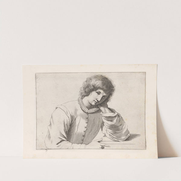 Engravings after Guercino's Libro dei Disegni Pl.04 by Francesco Curti