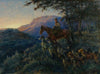 Enjoying Sunset After A Long Day’s Hunt