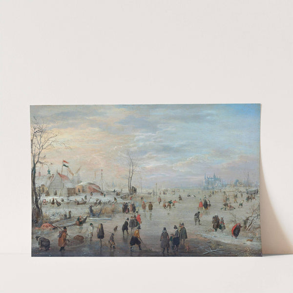 Enjoying the Ice by Hendrick Avercamp