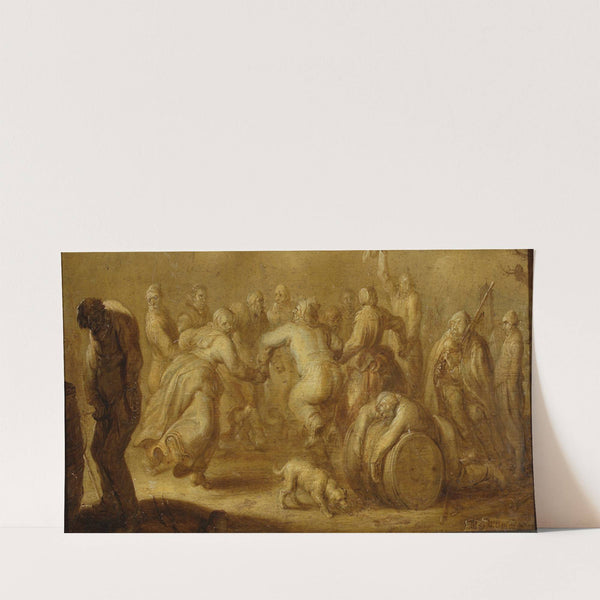 “Enough is enough” – proverb illustation by Adriaen van de Venne