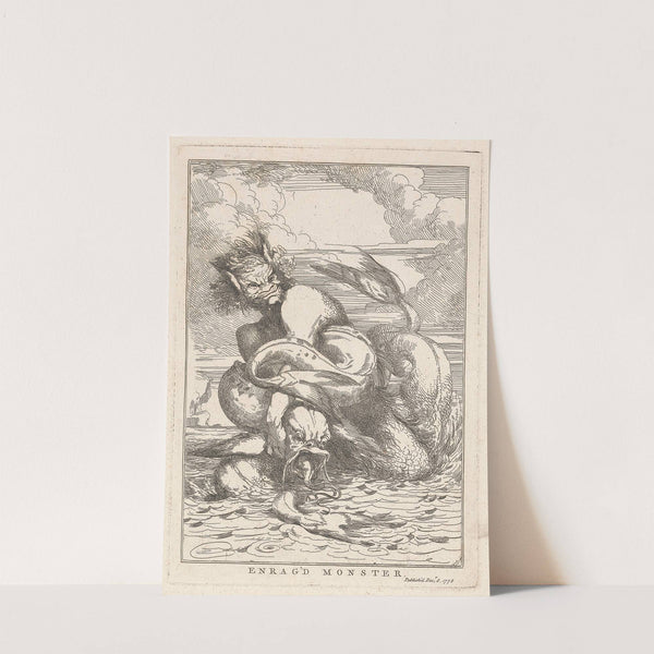 Enraged Monster (1778) by John Hamilton Mortimer