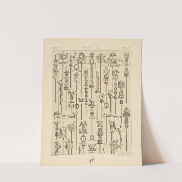 Enseignes militaires (1876-1888) by Auguste Racinet