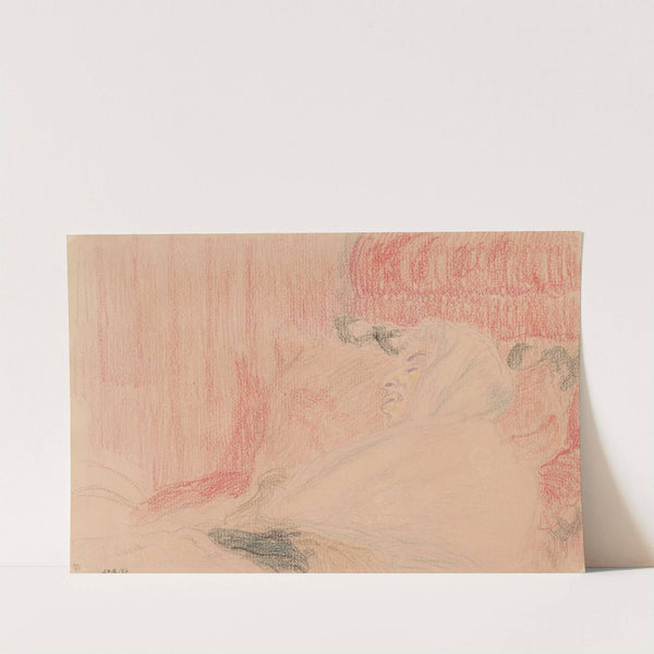 Ensor's Mother Sleeping by James Ensor