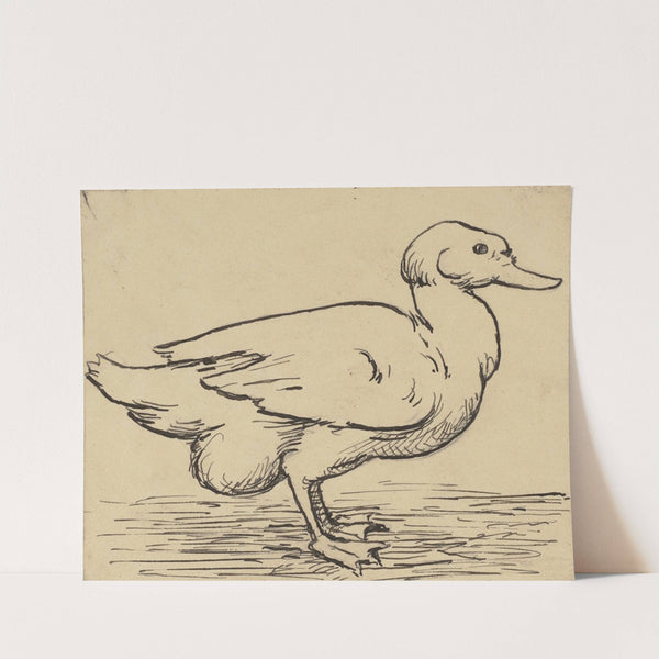 Ente (ca 1905) by Hans Thoma