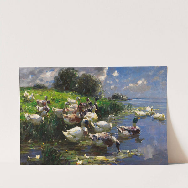 Enten (Seelandschaft) (1909) by Alexander Koester