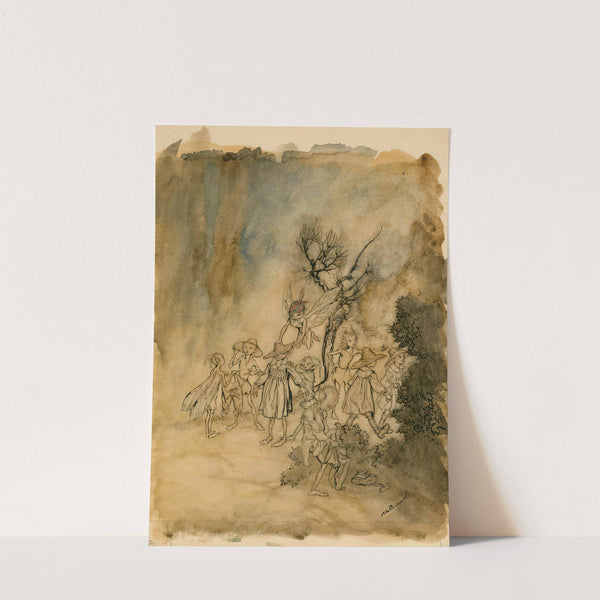 Enter certain Reapers, properly habited by Arthur Rackham