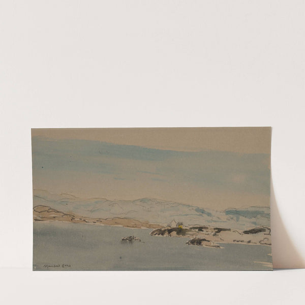 Entering Bergen (c. 1896–1953) by Muirhead Bone