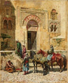 Entering the Mosque