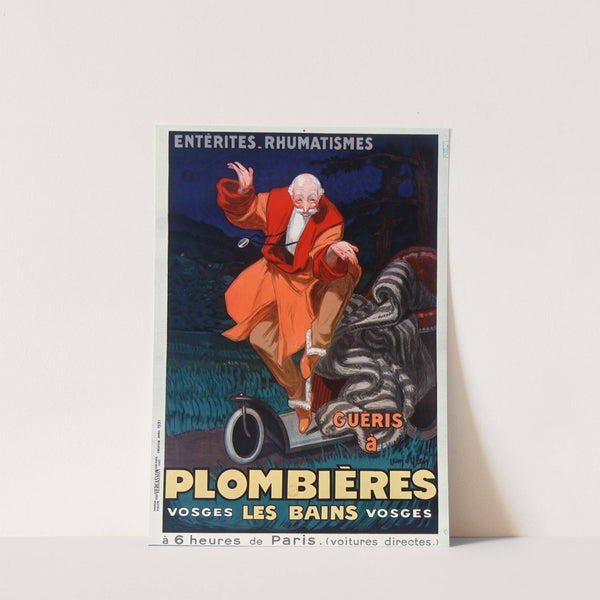 Entérites rhumatismes guéris à Plombières les Bains, Vosges by Jean d'Ylen