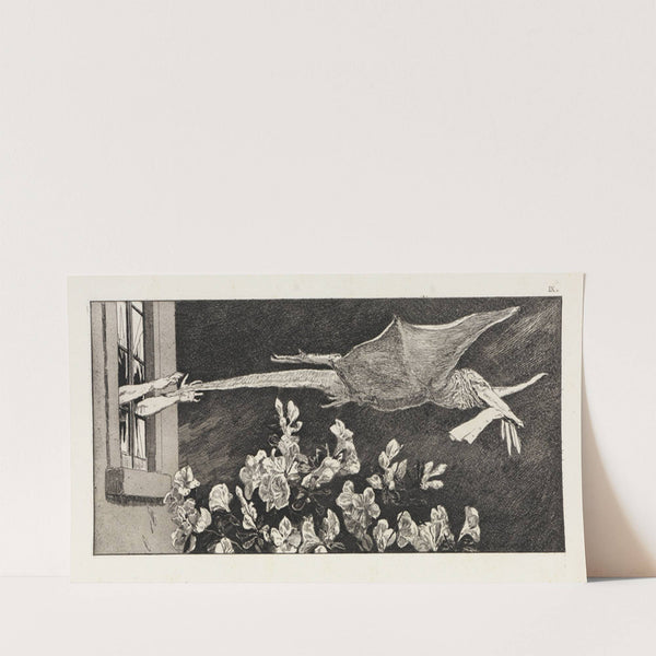 Entführung (Ein Handschuh, Opus VI, Blatt 9) (1893-1898) by Max Klinger