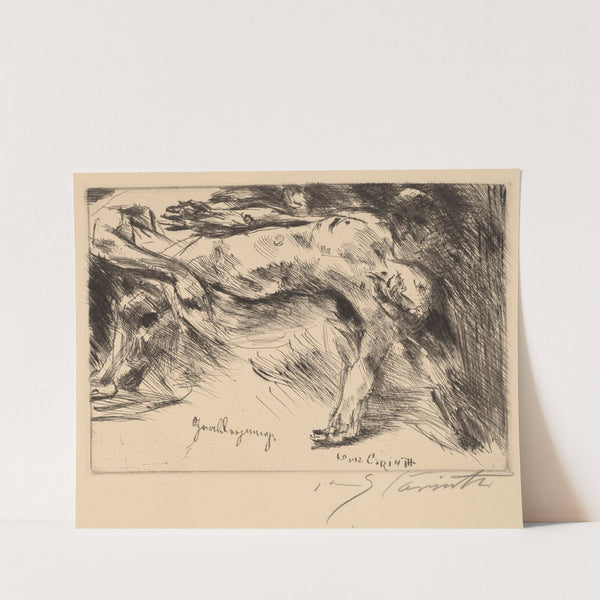 Entombment (1921-1922) by Lovis Corinth