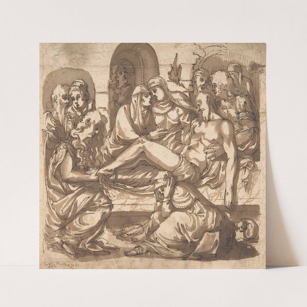 Entombment by Tommaso d'''Antonio Manzuoli