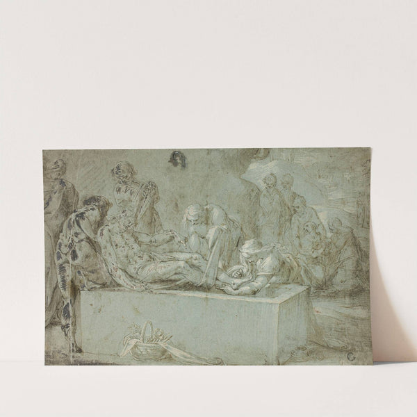 Entombment by Bartholomaeus Spranger