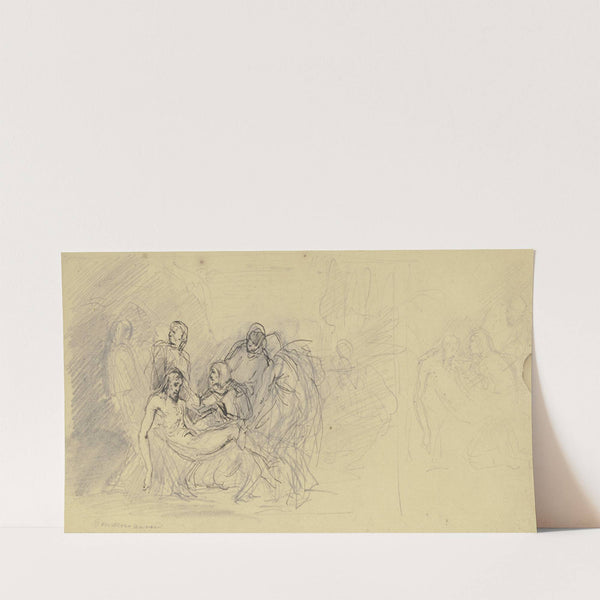 Entombment of Christ by Eduard Bendemann