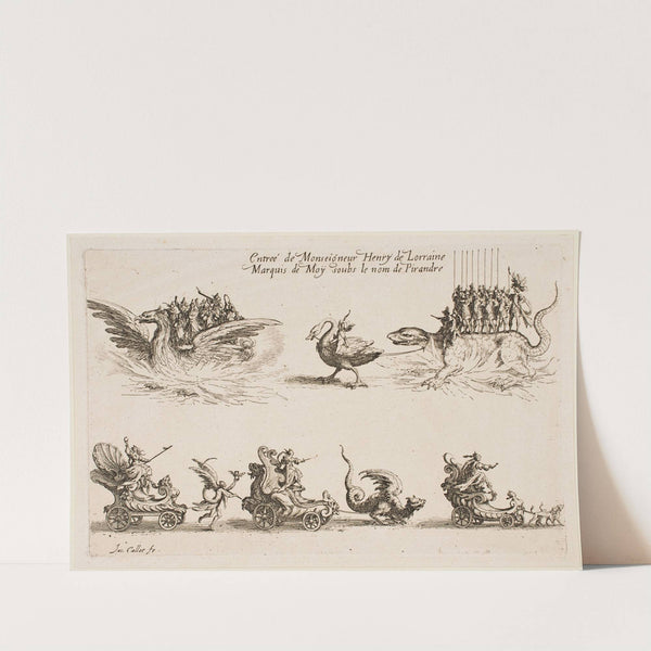 Entrance of Monseigneur Henry de Lorraine (1627) by Jacques Callot