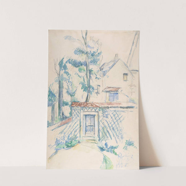 Entrance to a Garden (1878–1880) by Paul Cézanne