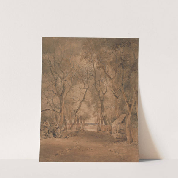 Entrance to Earlham Park, near Norwich by John Crome