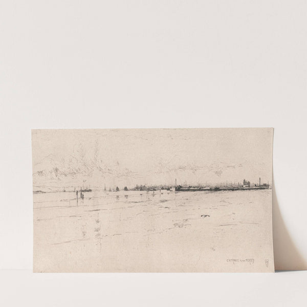 Entrance to Mersey (1890) by Sir Frank Short