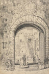 Entrance to the Barqello, Florence
