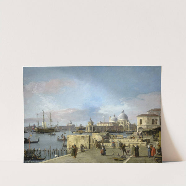 Entrance to the Grand Canal from the Molo,Venice by Canaletto