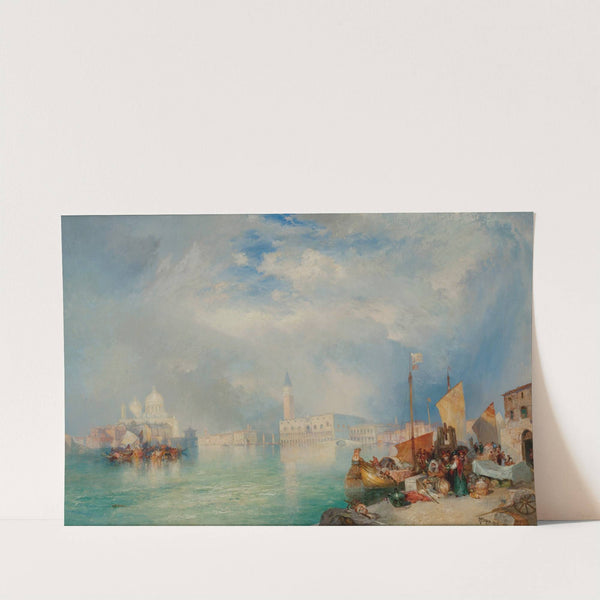 Entrance To The Grand Canal, Venice by Thomas Moran