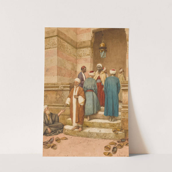 Entrance to the Mosque by Enrico Tarenghi
