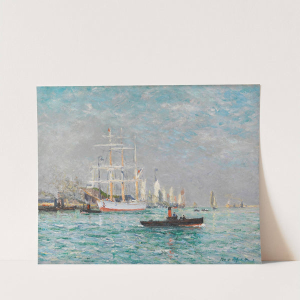 Entré d’un trois-mats, Le Havre (Ca. 1905) by Maxime Maufra